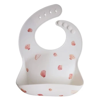 MUSHIE silikoninis seilinukas - Light Shell