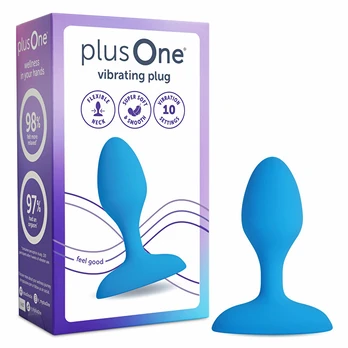PlusOne Vibrating anal stimulator Unisex