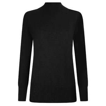 Megztinis moterims, Juoda, Sweater