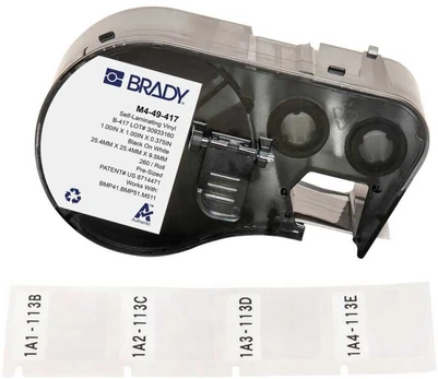 Brady BMP41/BMP51/BMP53/M511 Label Spausdintuvas Labels