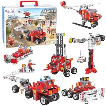 WOOPIE Rinkinys Konstrukcyjny Creator City Fire Brigade