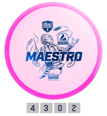 Diskgolfo diskas DISCMANIA MAESTRO Midrange Driver