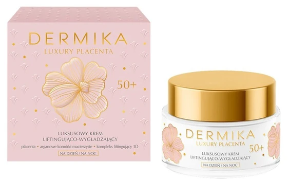 Atstatomasis veido kremas Dermika Luxury Placenta 60+, 50 ml