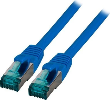 EFB RJ45 Patchkabel S/FTP, Cat.6A, LSZH, 1m, blau