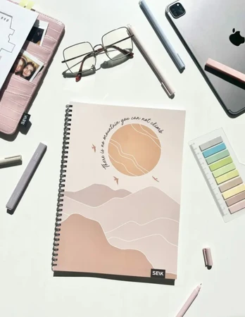 Užrašinė su spirale – Sun (A4)
