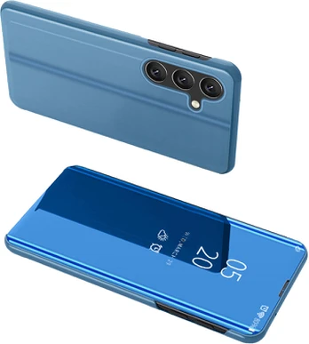 Dėklas Clear View Samsung Galaxy A24 4G Mėlynas