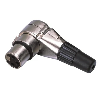 „Soundsation GO-LINK SXLR034F-B“ – moteriškos XLR jungtys, 25 vnt.