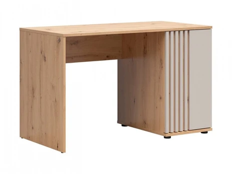 Rašomasis stalas Brevas, 120x60x76.5 cm, rudas/smėlio spalvos