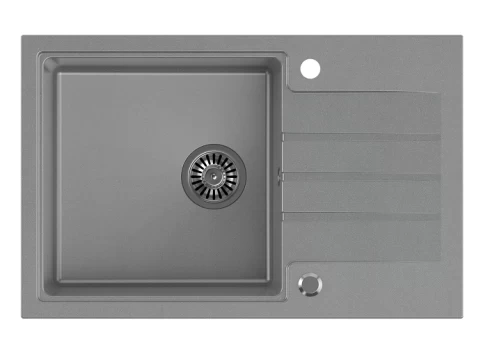 Virtuvinė plautuvė Quadron PETER 111 HCQP7850SZK, pilka