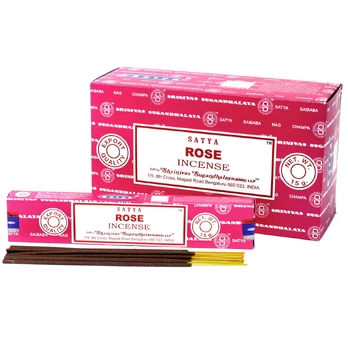 Smilkalų lazdelės Rose, Satya, 15g
