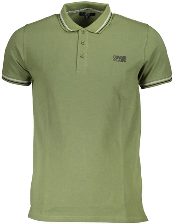 CAVALLI CLASS POLO KRÓTKI RĘKAW MĘSKI Žalias