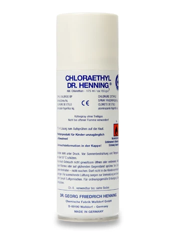 Chloraethyl Dr. Henning purškalas, šaldomasis, 175 ml