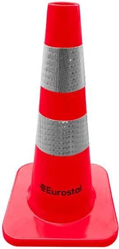 Įspėjamasis kūgis 50 cm Eurostal BASIC