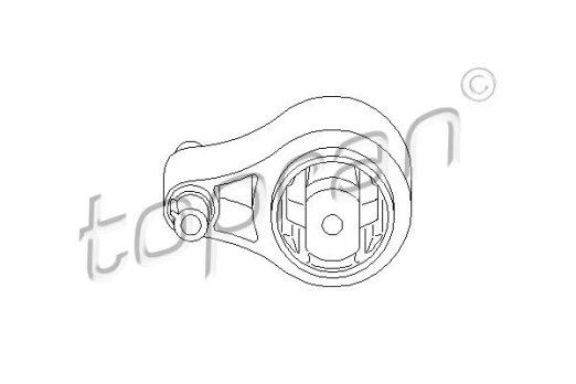 Variklio montavimas TOPRAN 207 765