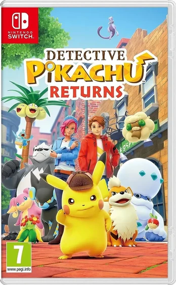 Nintendo Detektyvas Pikachu sugrįžta – JP (Switch)