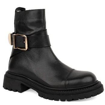 Aulinukai moterims, Juoda, Booties