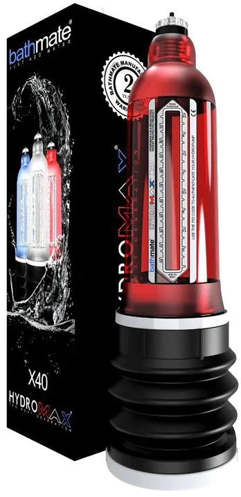 Penio siurblys Bathmate X40, raudonas