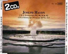 CD Joseph Haydn - Symphonies No. 48, 59 & 92 / String Quartets Op. 64 No. 1-3
