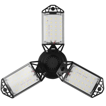 Lempa dirbtuvių LED, 80W, sulankstoma, Kraftdele