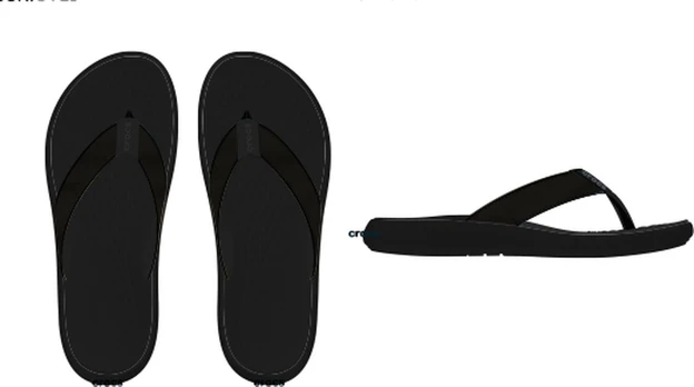 Crocs™ Yukon Vista II LR Flip Black/Black - 45,5