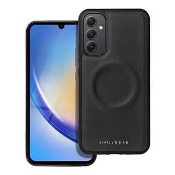 Roar Mag Morning Case - for Samsung Galaxy A34 juodas