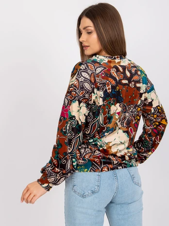 Italy Moda Moteriška ruda laisvalaikio palaidinė