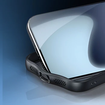 Dėklas Dux Ducis AIMO Mag Case for iPhone 17 Pro Compatible with MagSafe - Juodas