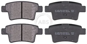 Stabdžių trinkelių rinkinys, diskinis stabdys A.B.S. 37597