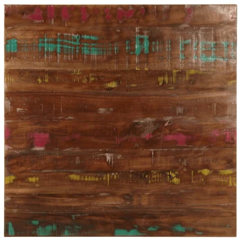 Stalviršis, 80x80x2,5cm, perdirbta mediena, kvadratinis