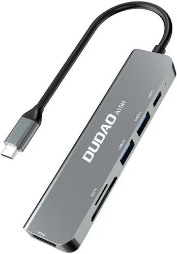 Dudao A15H 6-in-1 Type-C Adapteris Dockingstation