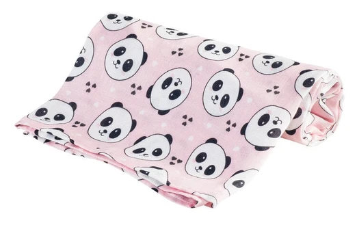 Rankšluostis BOC0307-BAMBŪKINIS NIPPLIS 75X75 PANDA ROŽINIS