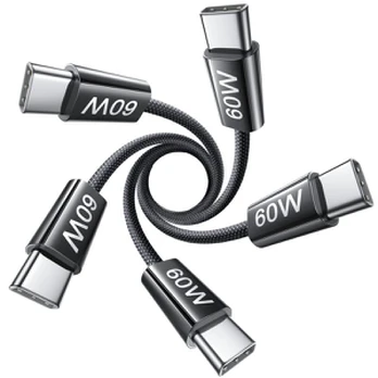 „LISEN“ USB C - USB C kabelis, 60 W 1 m