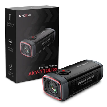 AKEEYO 710 Lite Handlebar Action Camera for Bikes and Motorcycles - Juodas
