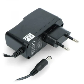 Apte Impulsinis maitinimo šaltinis 5V/2.5A - DC 5.5/2.1mm