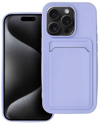 Dėklas Oem CARD Case for IPHONE 15 PRO violet