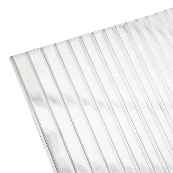 Kanalinis polikarbonatas 16 mm, 2,1x3 m, skaidrus
