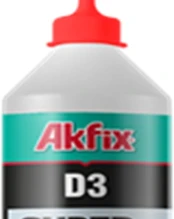 Medienos klijai AKFIX D3, 500g kaina