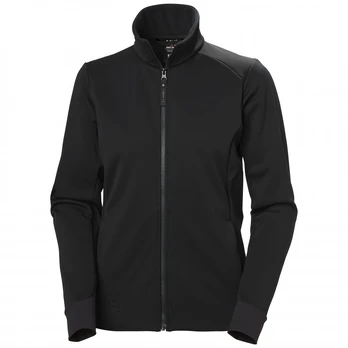 Sweatshirt Tech with long zipper women's, black L, Helly Hansen Workwear