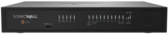Maršrutizatorius SONICWALL TZ680 SEC UPG PLUS AD EDIT 3Y