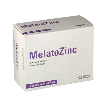 Laboratorio Vinas Melatozinkas 120 kapsulių 1mg