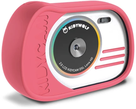 Kidywolf Foto- und Videokamera rosa
