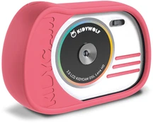 Kidywolf Foto- und Videokamera rosa kaina