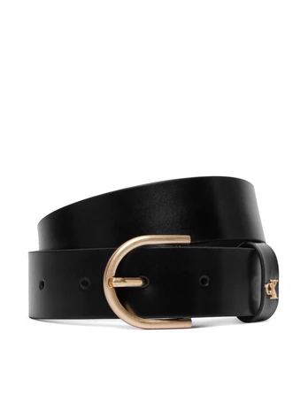 Calvin Klein Diržas Rounded Buckle Ck Loop 35Mm LV04F7145G Juoda
