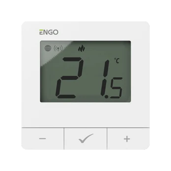 Engo E25 Zigbee virštinkinis termostatas 230V, baltas