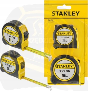 Stanley Tylon metrinė juosta 3m ir 5m