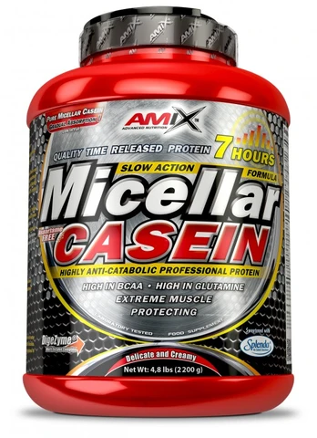 Amix Micellar casein, Vanilė, 2200 g