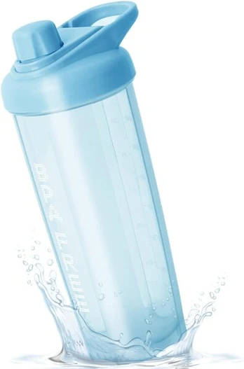 Gertuvė - plaktuvė Oyeye, mėlyna, 700 ml