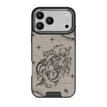 Virgo - iPhone 17 Pro Max Case, Elite Dark (MagSafe) / Silver / Nude