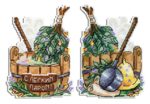Cross stitch kit "Fragrant steam" SR-916