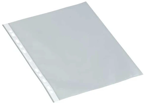 Bantex Plastlommer A4 åben top 0,09mm PP m/præg 100stk/pak - (100 stk.)